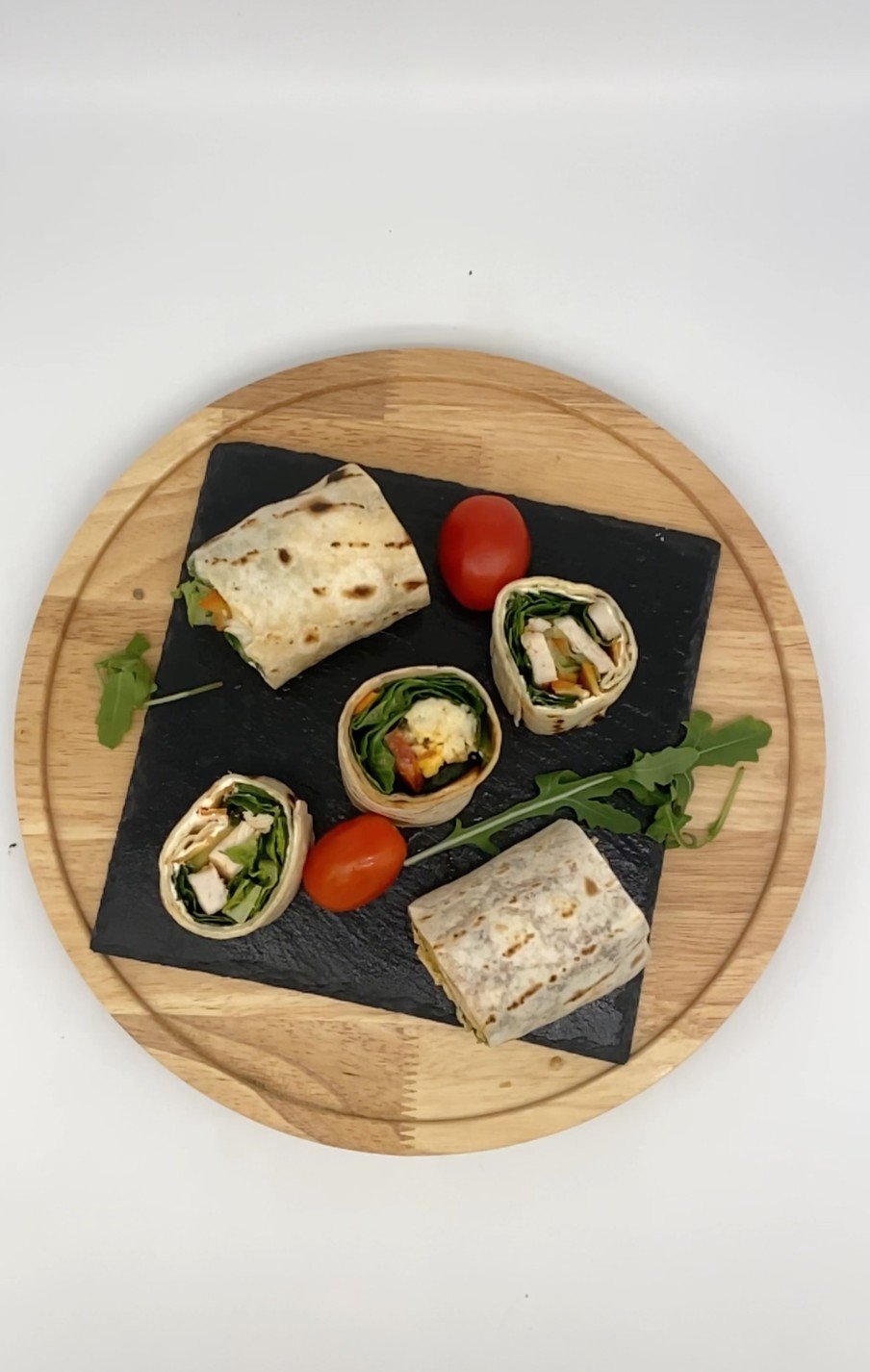 Mini wrapy śniadaniowe i mini tortille zestaw 20 sztuk