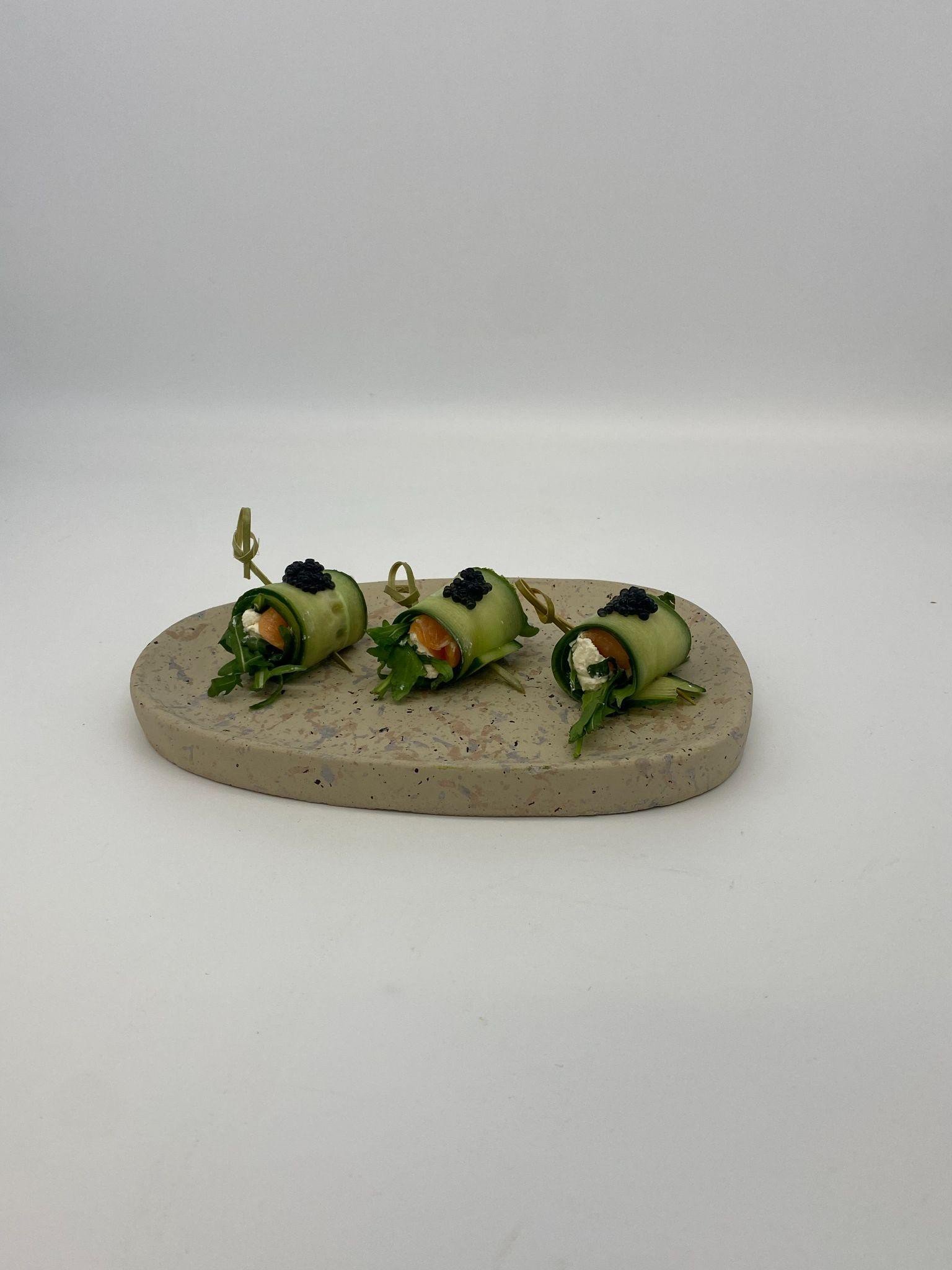 Mini przekąski wegetariańskie zestaw 40 sztuk