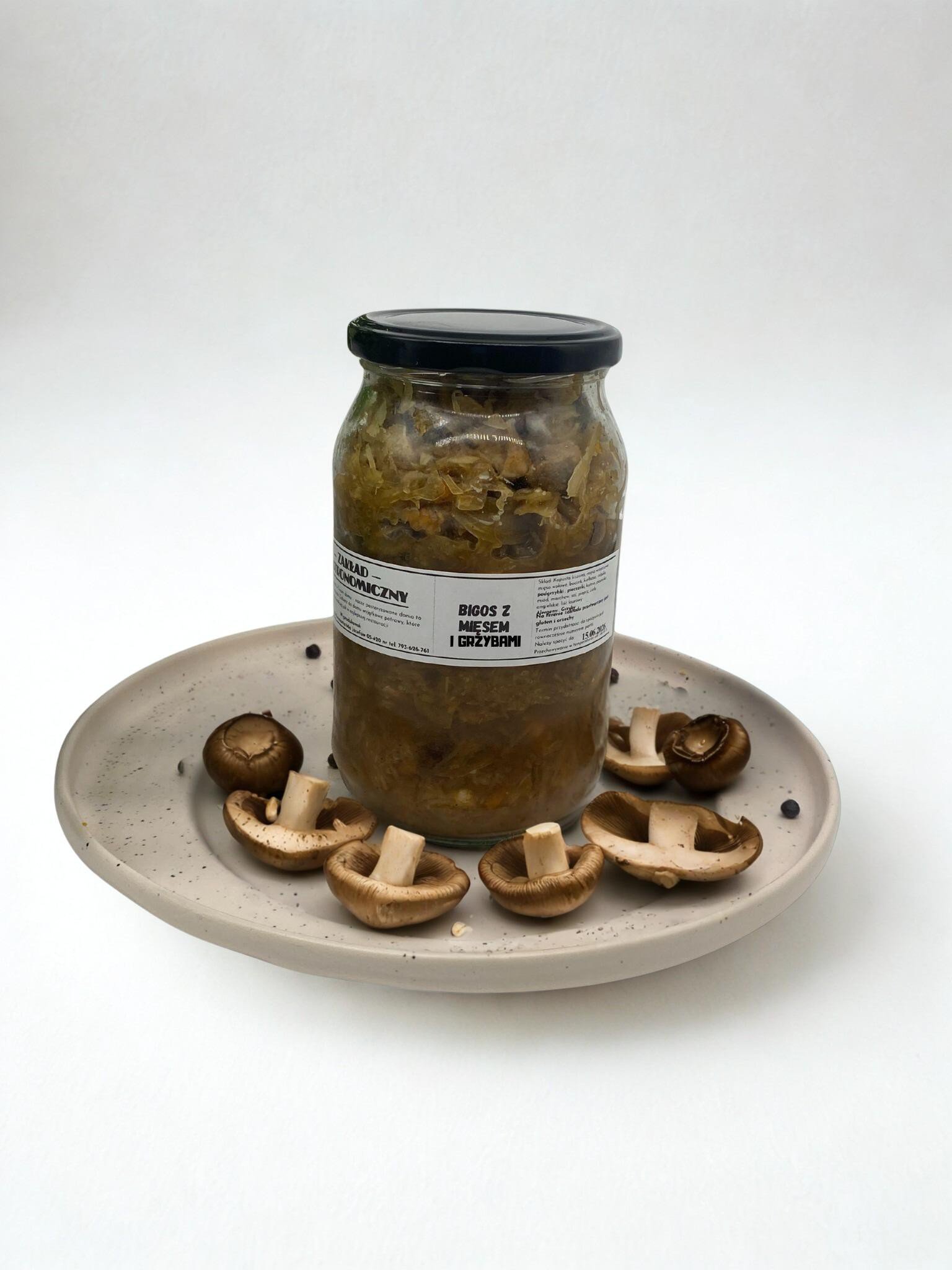 Bigos z mięsem i grzybami 720ml