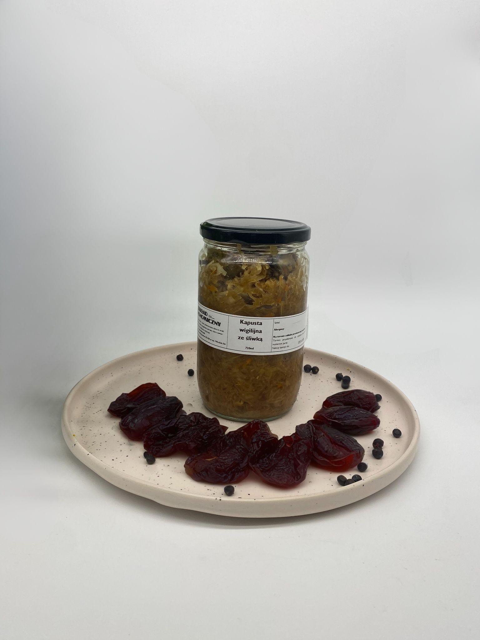 Kapusta wigilijna ze śliwką 720ml