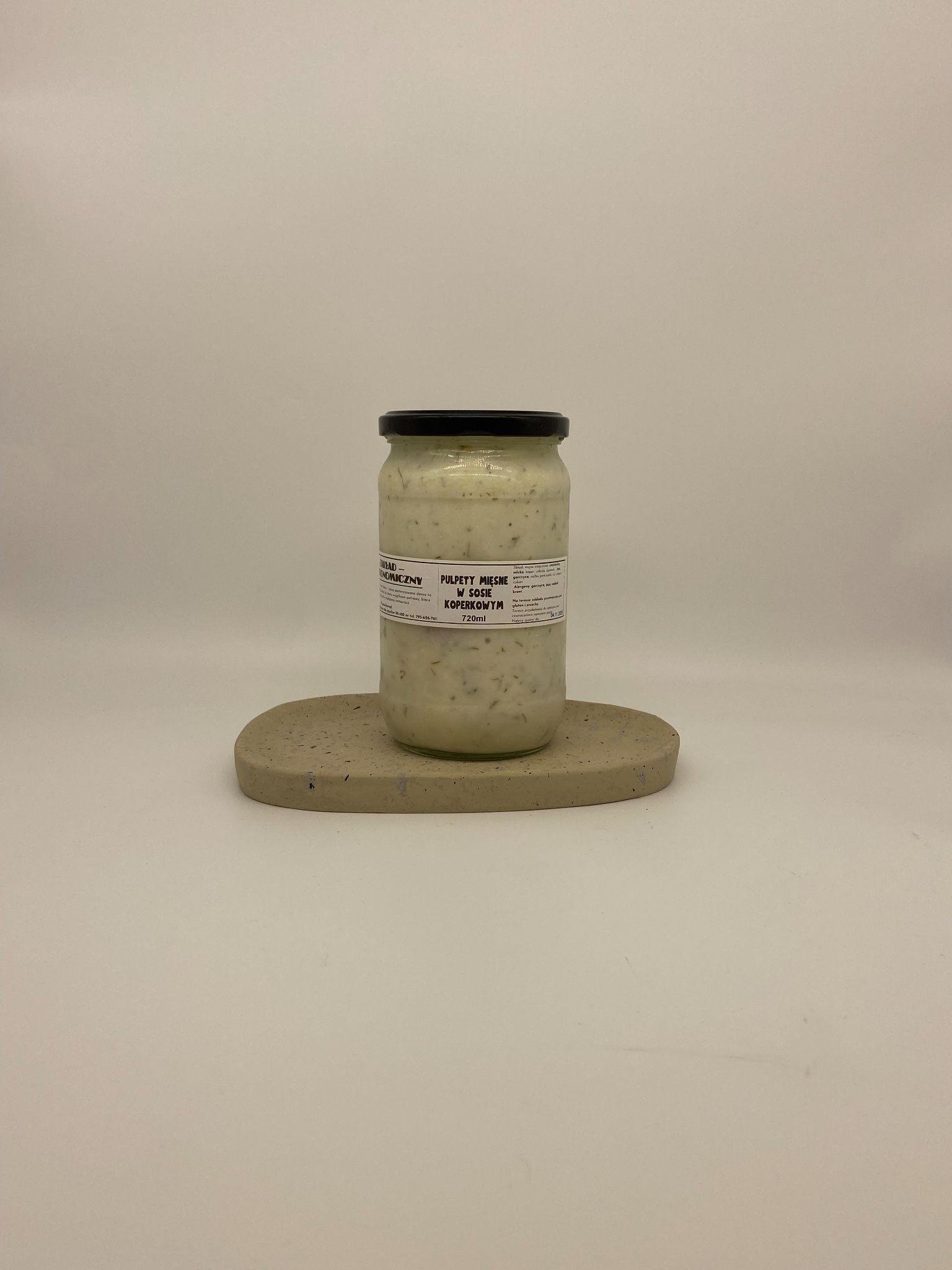 Pulpety mięsne w sosie koperkowym (delikatne)